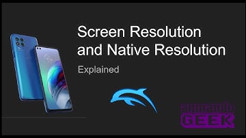 Screen Resolution and Native Resolution | Explained with Dolphin and MotoG100