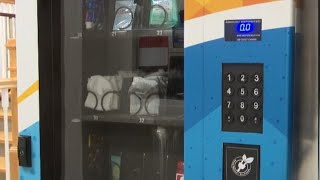 Personal care in a vending machine