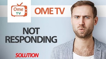 How To Fix OmeTV App Not Responding | Step By Step
