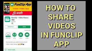 Funclip is an Indian video app to download & share funny Indian videos with your friends. screenshot 2