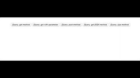 jquery ajax get post with json example
