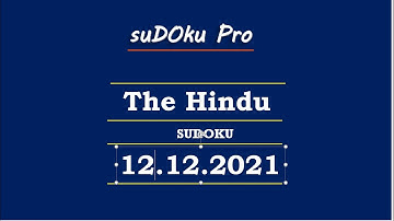 #Shorts - The Hindu Dec 12, 2021 - Step by Step Solution Clearly Explained