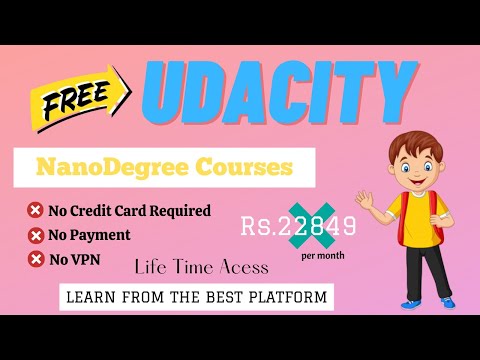 UDACITY Nanodegree Courses For Free | Udacity Free Courses | Best Platform to Learn |