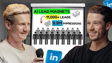 Generated 11,000+ Leads & Made Our LinkedIn Posts Explode to 2.2M Impressions with AI Lead Magnets