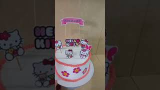 hello Kitty cake design #shorts