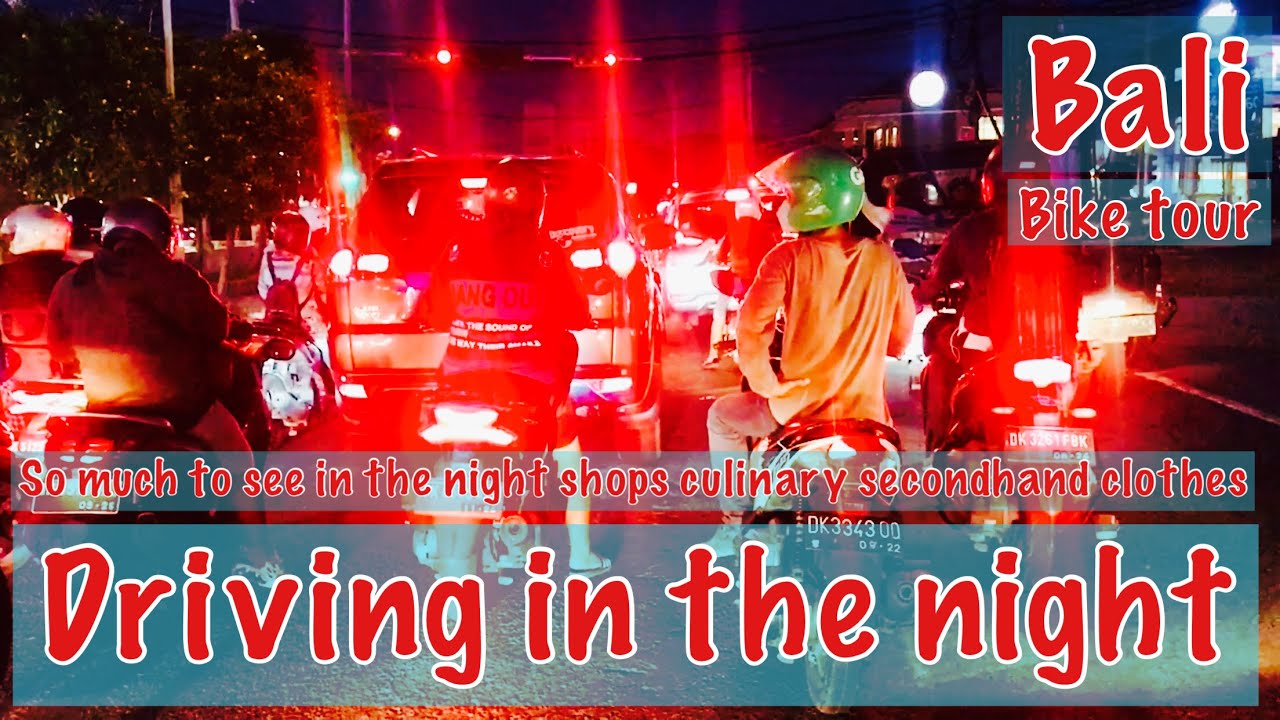 Bali || driving in the night || so much we can see in the night time | check this out guys 