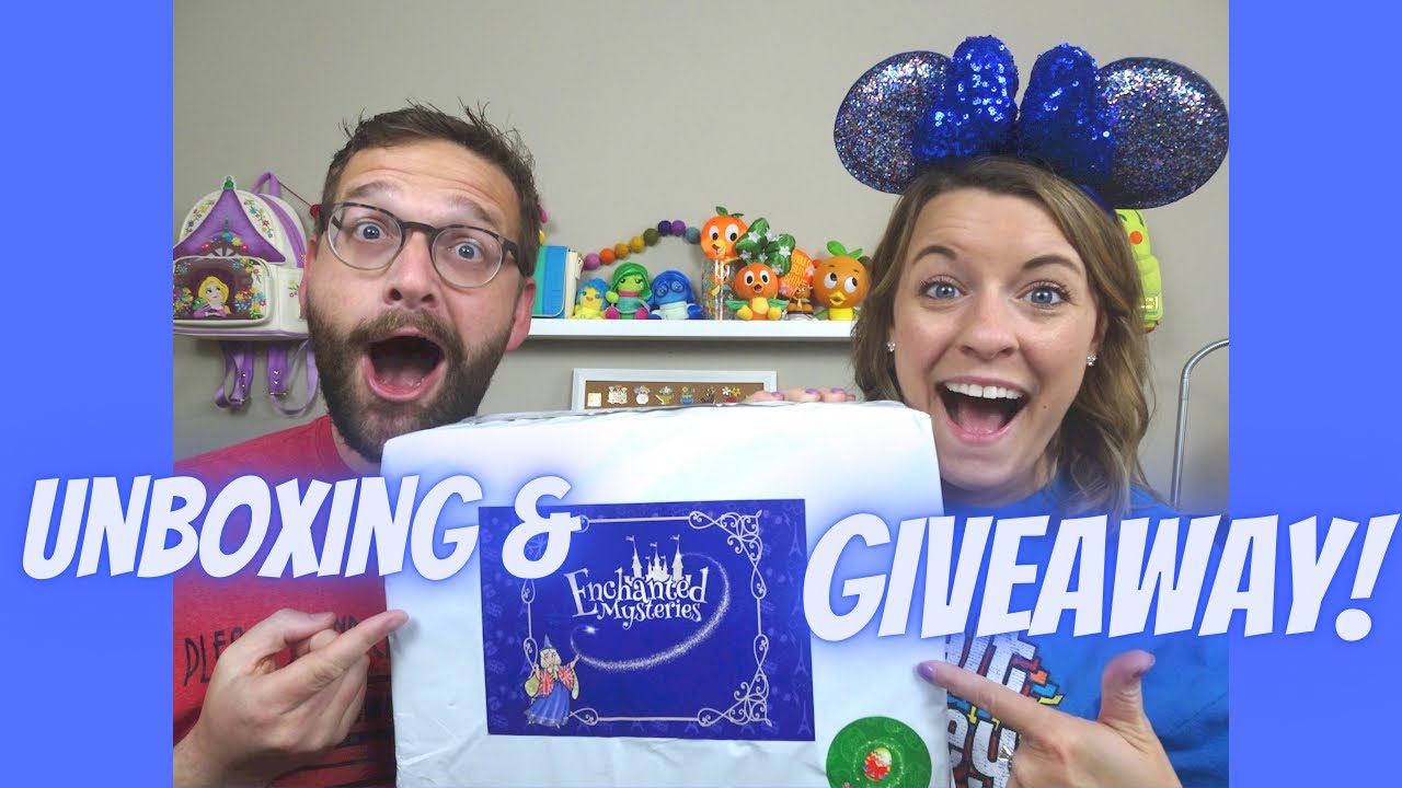 Disney Mystery Box from the UK! Enchanted Mysteries Unboxing & GIVEAWAY! April 2021