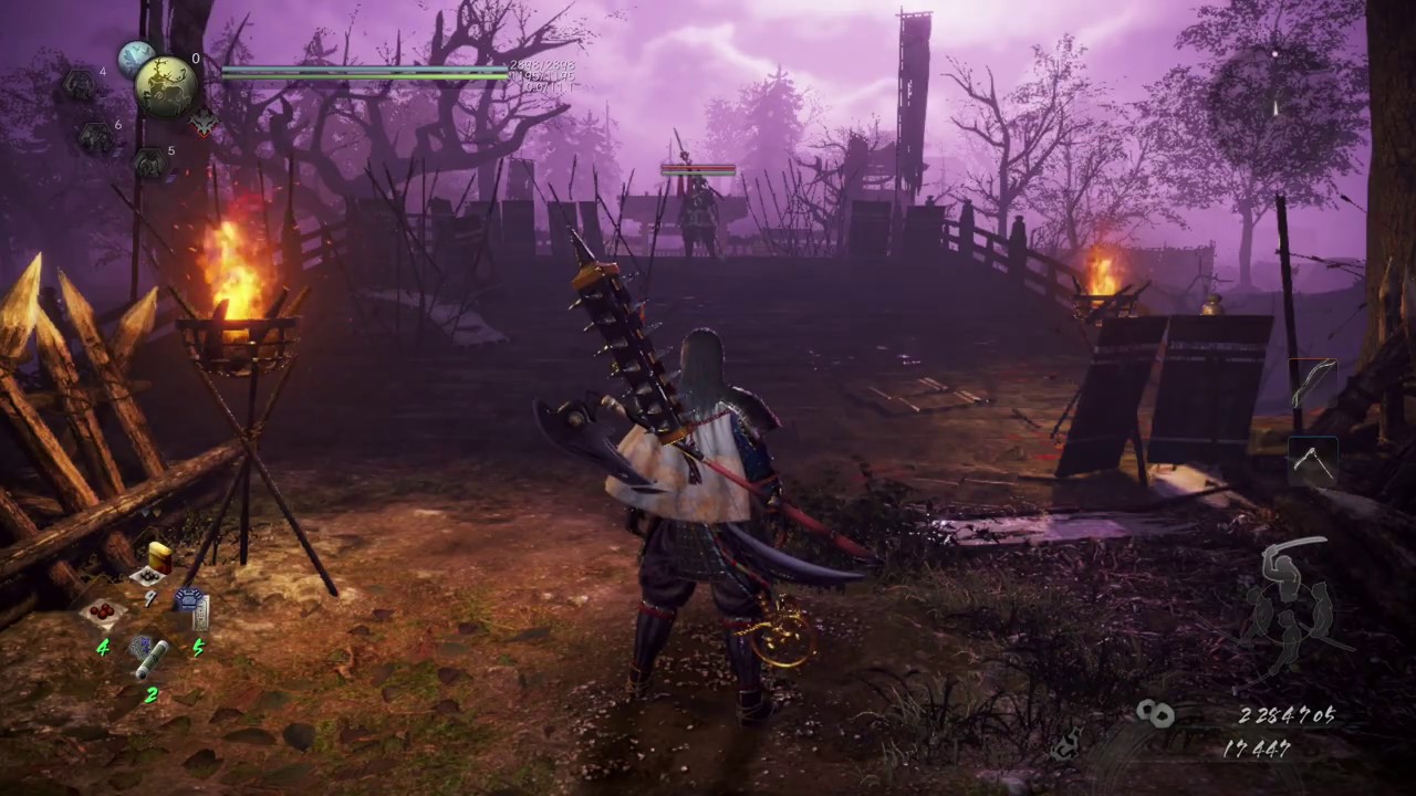 仁王2 73 夢路編サブ2 槍の又左 非実況 声無しソロプレイ Youtube