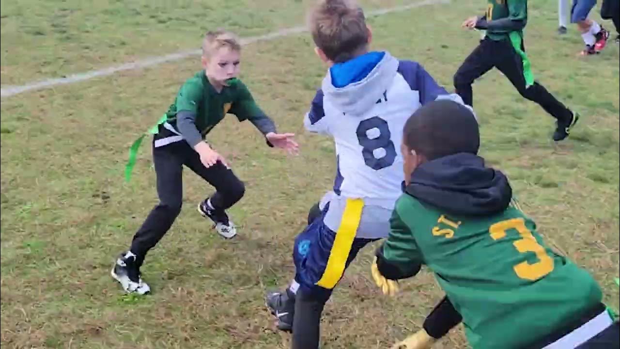 St. Mary vs St. Sebastian 3rd grade CYO flag football (Full Game