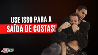 Learn how to get out of the back grip in Jiu-jitsu