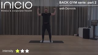 BACK GYM serie with Dominik