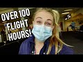 I Flew OVER 100 HOURS In ONE MONTH! Flight Attendant Life