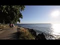 3D VR 180° 4K Walking Shilshole Beach in Seattle test clip 1243