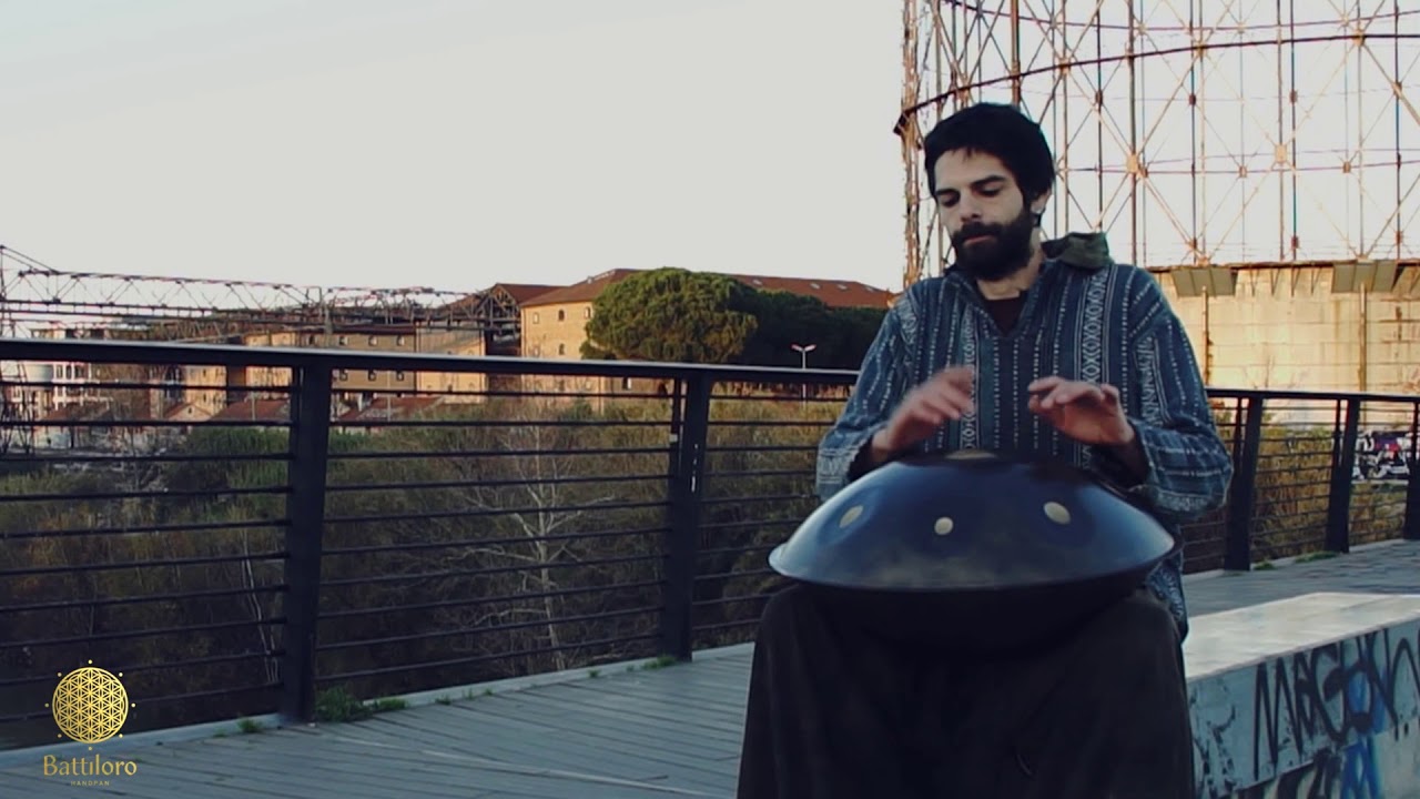 BATTILORO HANDPAN - F minor 432 Hz - Yin - Genesio Antoniello - Il suono di Roma