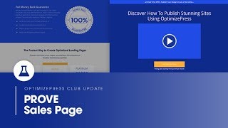 OptimizePress Club: Prove - Sales Page Template