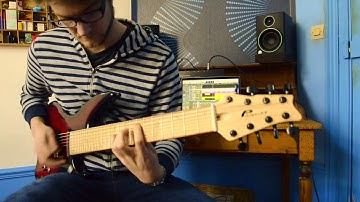 Original 8 Strings Song #7 (8 Strings Guitar Playthrough)