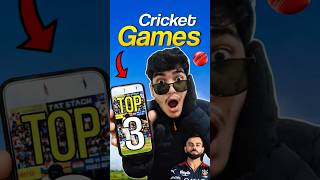 Top 3 Realistic Cricket Games for Android 2026 🏏🔥#cricket #games