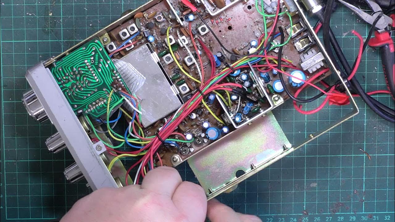 Barracuda GT868 CB27/81 UK FM CB radio repair & service YouTube