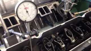 Watching rocker stud flex on the Simtester SBC