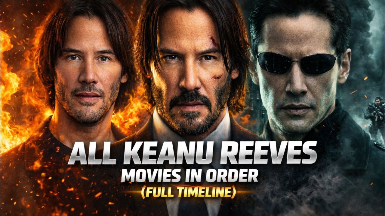 The Complete Evolution of Keanu Reeves (All Movies List) - YouTube
