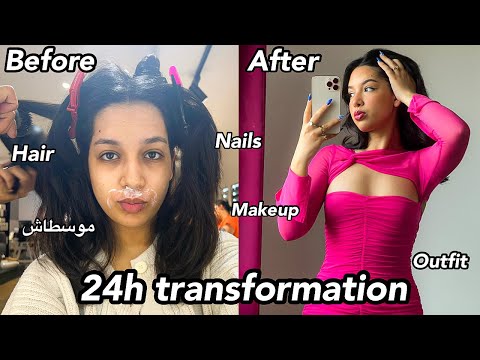 24 HOUR TRANSFORMATION Glow Up With Me 