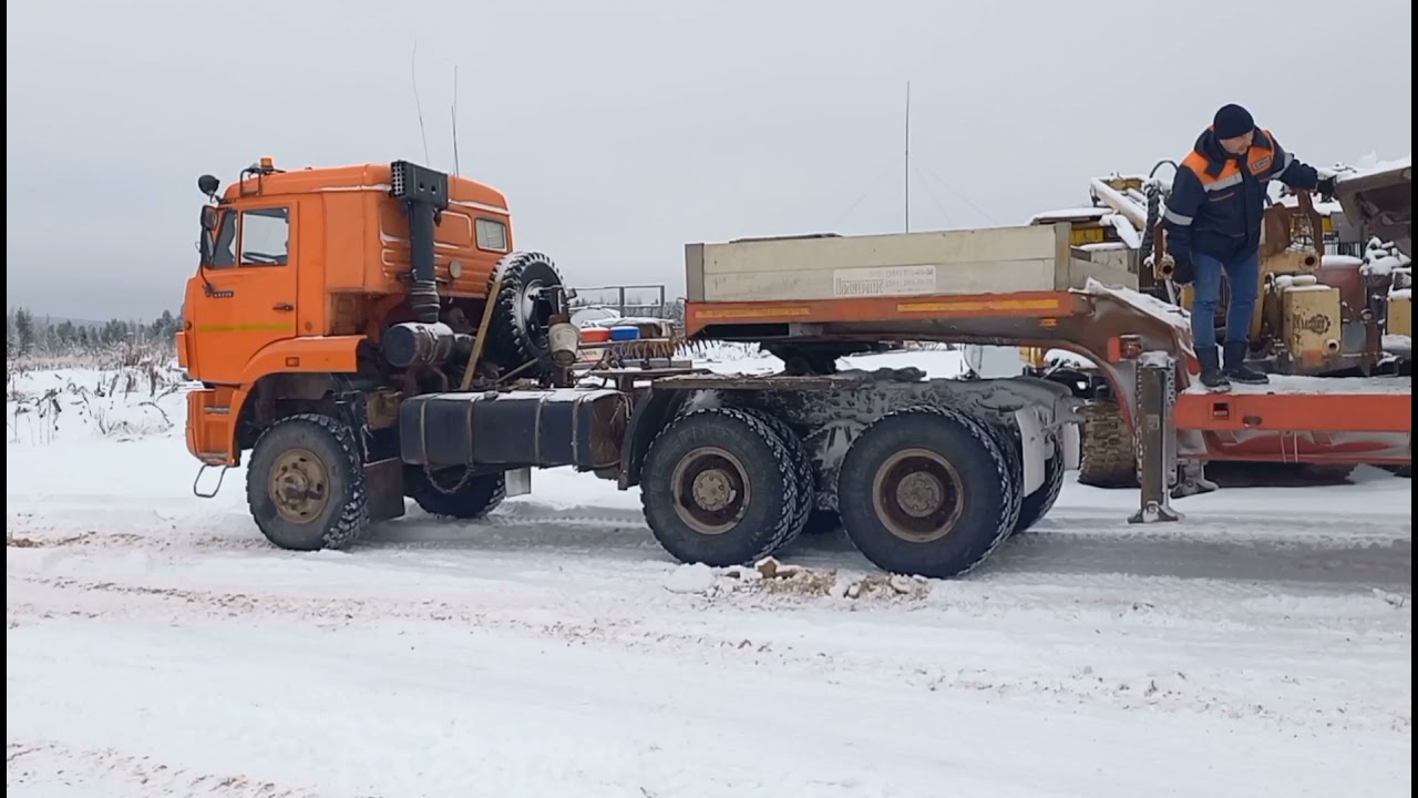 Камаз тралл фото