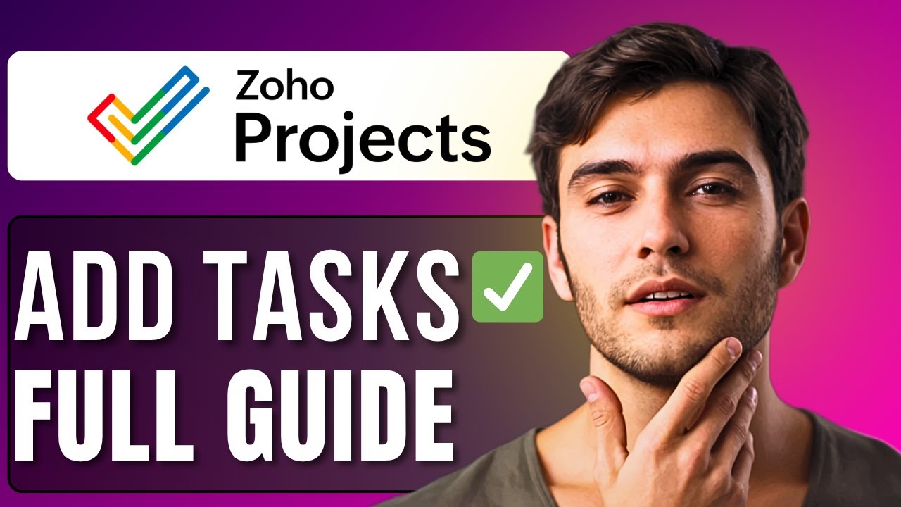 How to Add Task in Zoho Projects | Step-by-Step Guide - YouTube