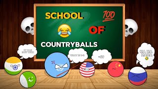 School Life Of CountryBalls|full funny video 🤣😂|