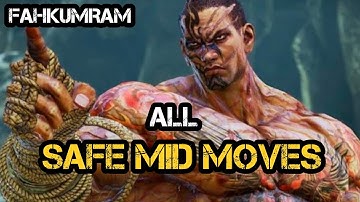 How to Play Fahkumram tekken8 I Fahkumram guide I Fahkumram safe mid moves#fahkumram#Tekken8