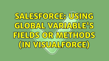 Salesforce: Using global variable