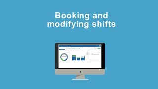 Booking and modifying shifts