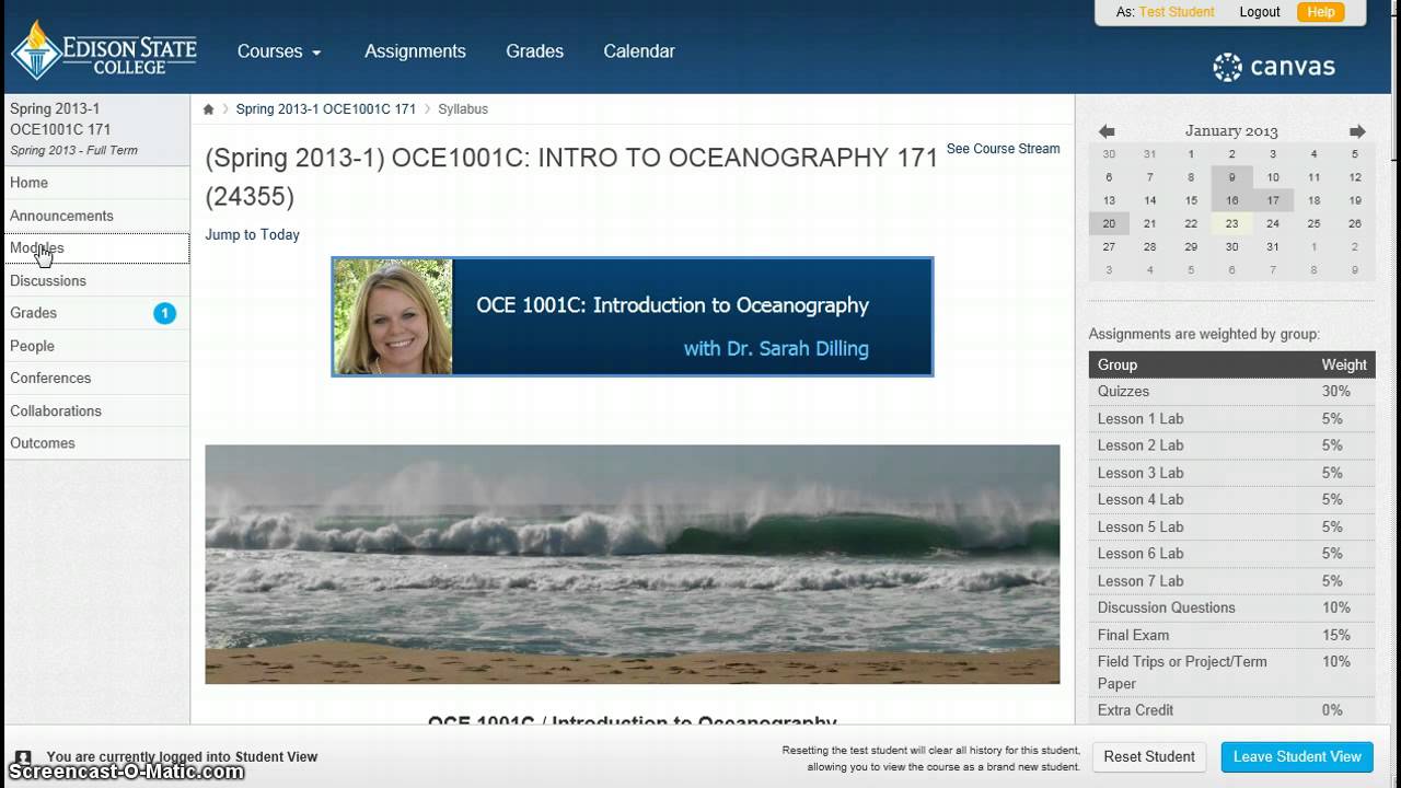 Oceanography Laboratory Investigations - YouTube