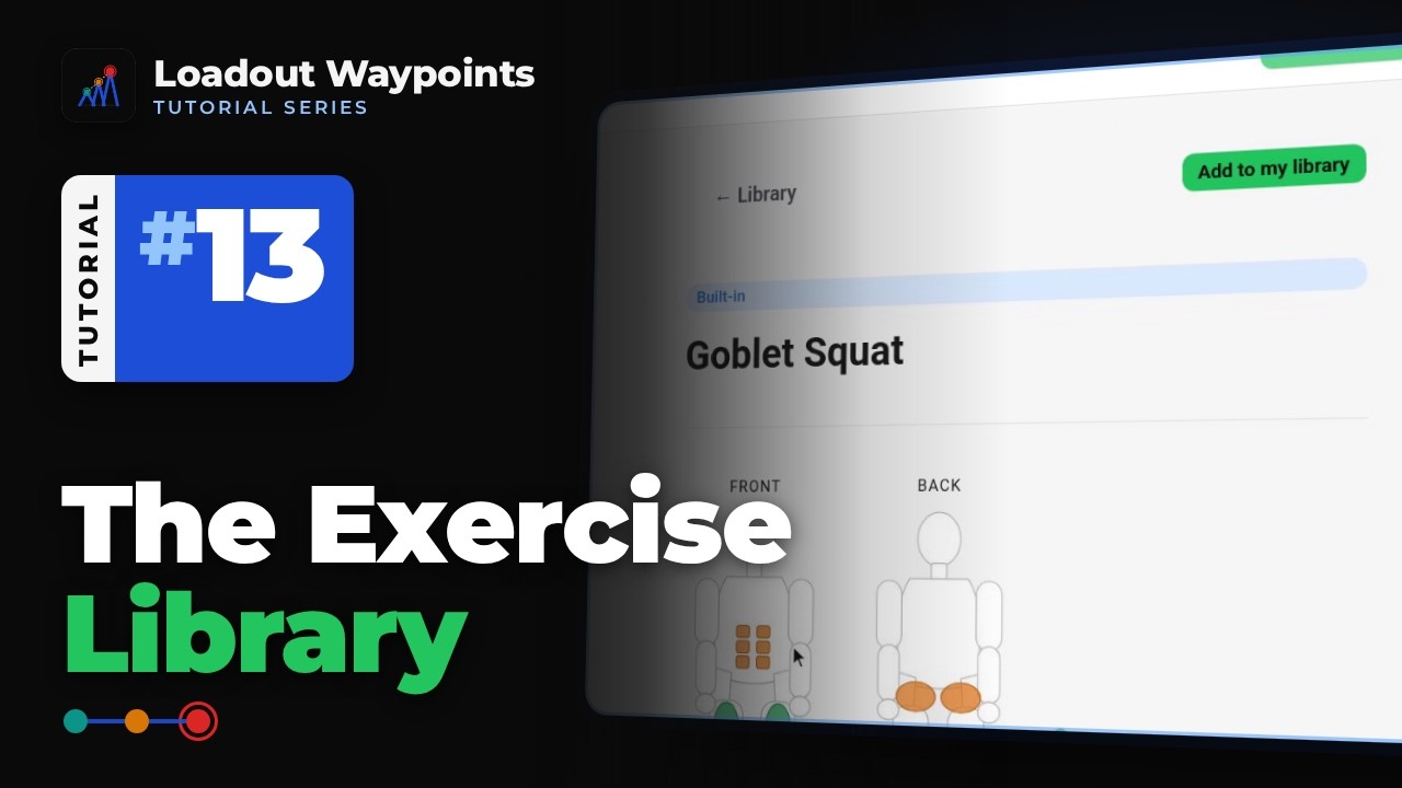 The Exercise Library | Loadout Waypoints Tutorial 13 - YouTube