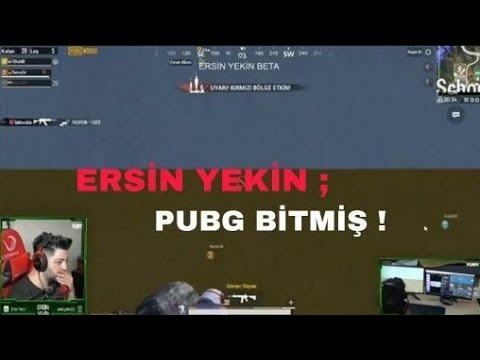 ERSİN YEKİN ÖYLE BİR HİLEYE DENK GELDİ Kİ PUBG BİTMİŞ DEDİ !OYUNUN EN İYİ HİLESİ !