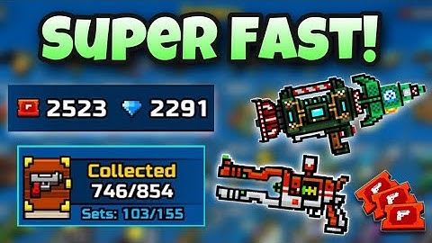 How To Get WEAPONS SUPER FAST! | Pixel Gun 3D