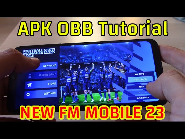 Football Manager 2022 Mobile APK İndir - Ücretsiz Oyun İndir ve