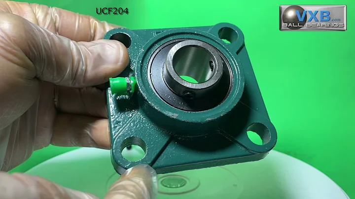 UCF204 + Square Flanged Cast Housing Mounted Bearings
