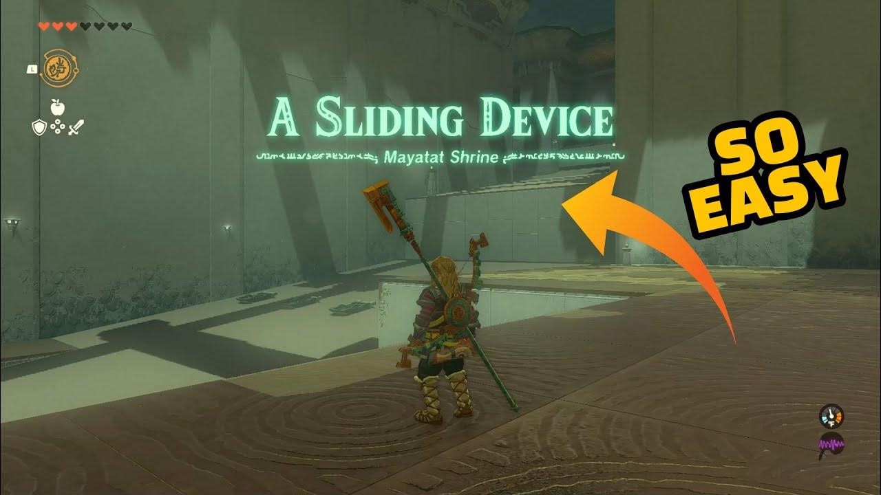 Mayatat Shrine A Sliding Device Guide (All Chests) Zelda Tears of the Kingdom YouTube