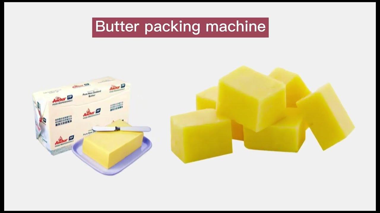 Different ways of packaging butter for packing machine YouTube