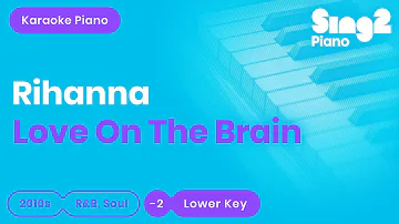 Rihanna - Love On The Brain (Piano Karaoke)