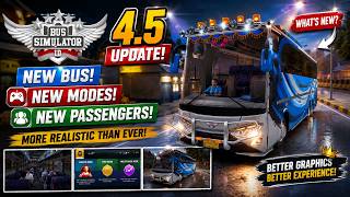 Bus Simulator Indonesia 4.5 NEW 2026 UPDATE 🔥 All Details | Bussid 2026 All Update Details screenshot 1