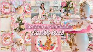 Decoracion de la Mesa para Pascua/Easter🌸 Table Setting Ideas🌸 Como poner una mesa Bonita🌸 Spring