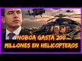 Noboa gasta 200 millones en Helicopteros y en medicinas Nada