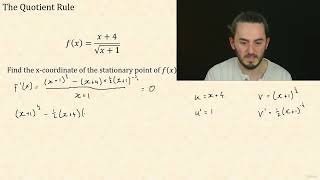 10 - The Quotient Rule | CIE A Level Pure Mathematics 2 & 3