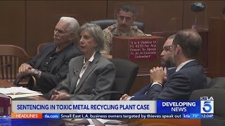Owners of controversial metal recycling company sentenced