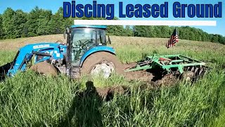 Discing Leased Ground
