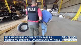 NC lawmakers again try to pass bill requiring sheriffs to cooperate with ICE