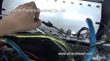 XNS815A common rail test bench 320D PUMP CONNECTION
