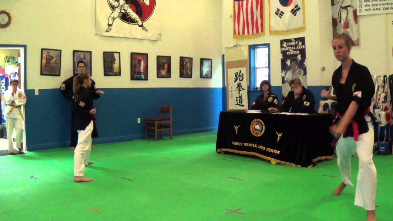 April 2013 Rank testing Family Martial Arts Center in Mount Dora
