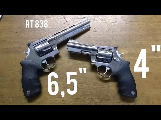 Revolver Taurus 838 Inox Cano 6,5″ .38